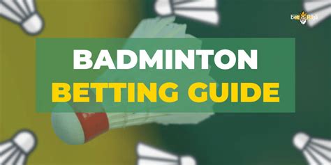 badminton betting tips today|Badminton Predictions .